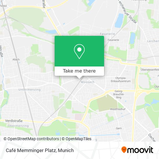 Café Memminger Platz map