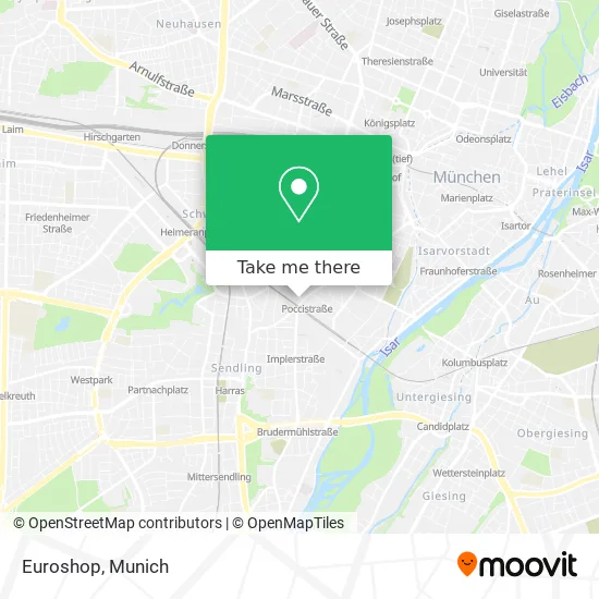 Карта Euroshop