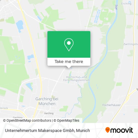 Unternehmertum Makerspace Gmbh map