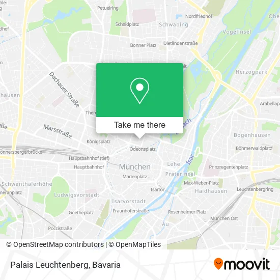 Карта Palais Leuchtenberg