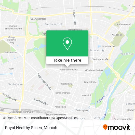 Royal Healthy Slices map