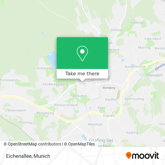 Карта Eichenallee