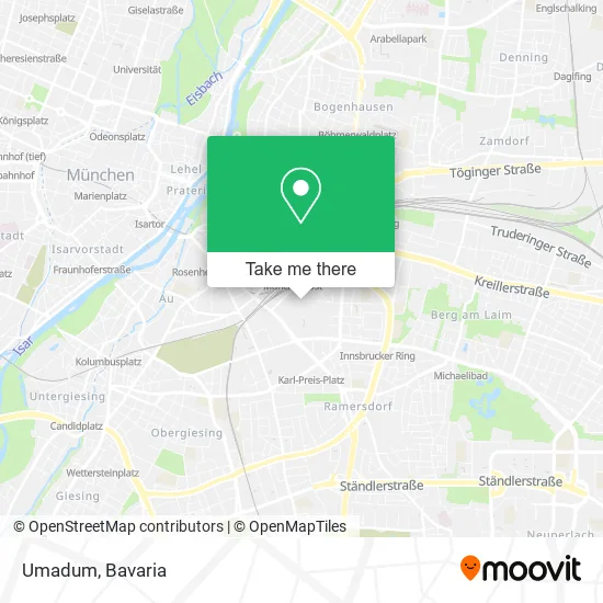 Карта Umadum