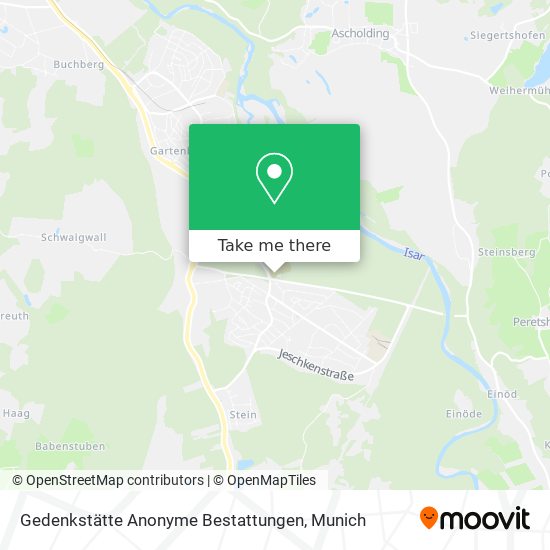 Gedenkstätte Anonyme Bestattungen map