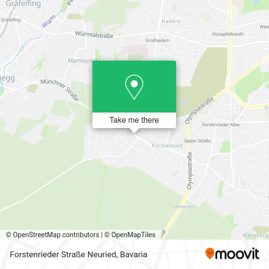 Карта Forstenrieder Straße Neuried