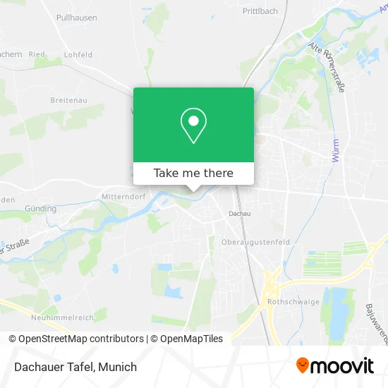 Карта Dachauer Tafel