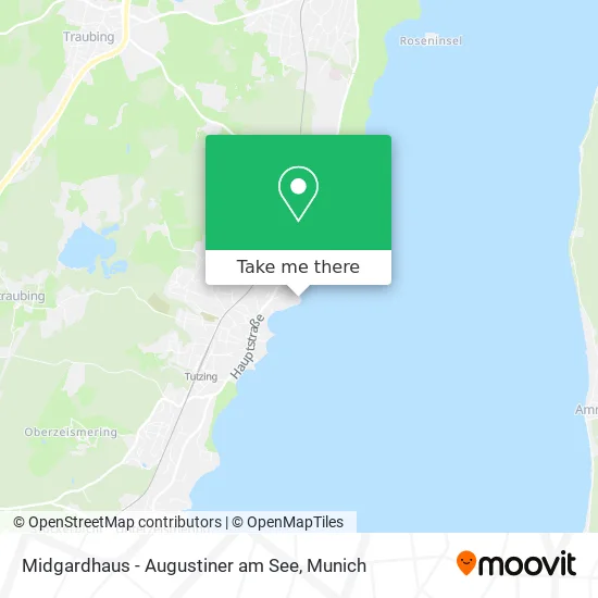 Карта Midgardhaus - Augustiner am See