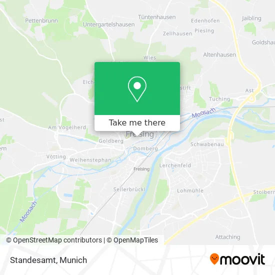 Карта Standesamt