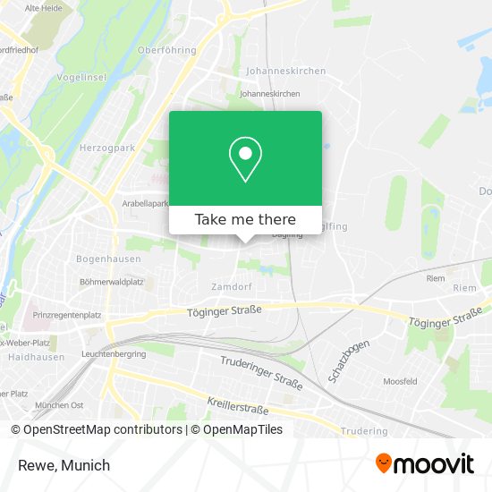 Rewe map