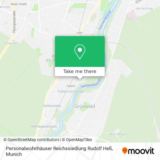 Personalwohnhäuser Reichssiedlung Rudolf Heß map