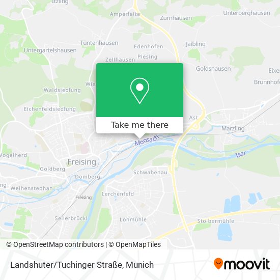 Landshuter/Tuchinger Straße map