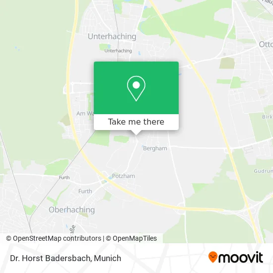 Карта Dr. Horst Badersbach