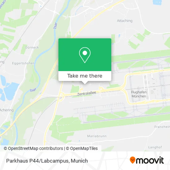Parkhaus P44/Labcampus map