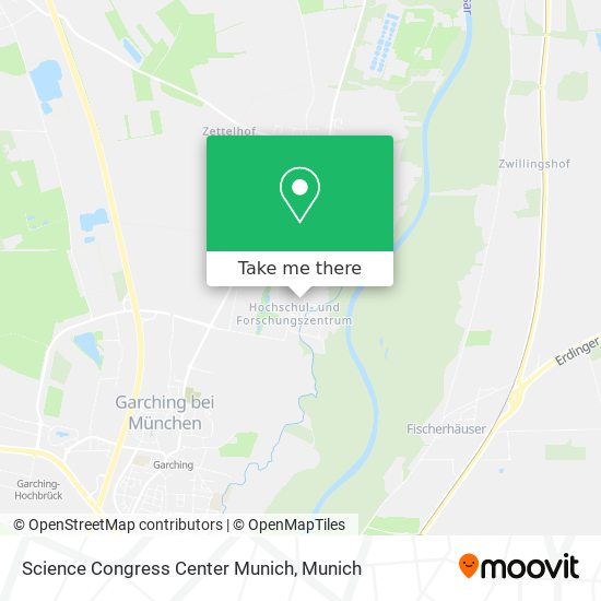 Science Congress Center Munich map