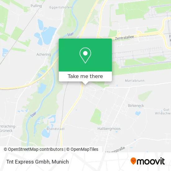 Карта Tnt Express Gmbh