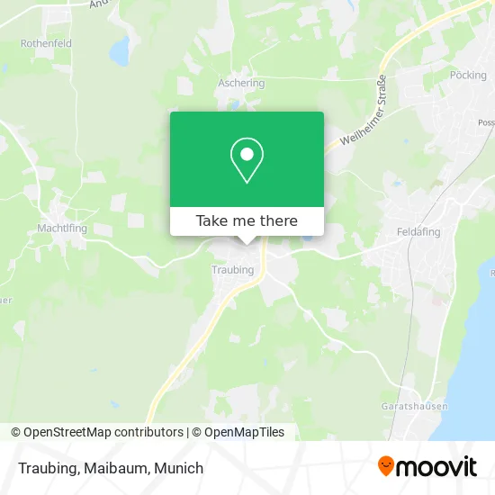 Карта Traubing, Maibaum