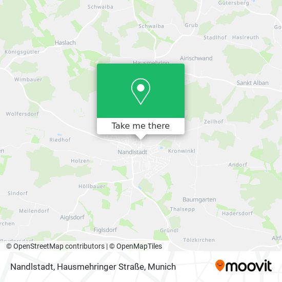 Nandlstadt, Hausmehringer Straße map