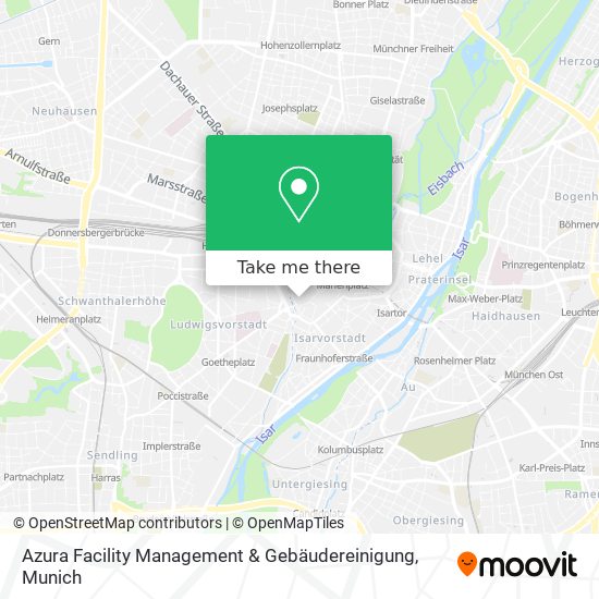 Azura Facility Management & Gebäudereinigung map