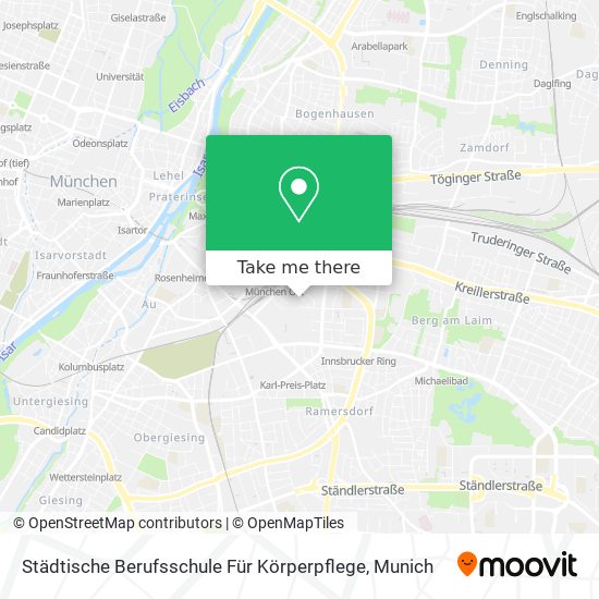 Städtische Berufsschule Für Körperpflege map