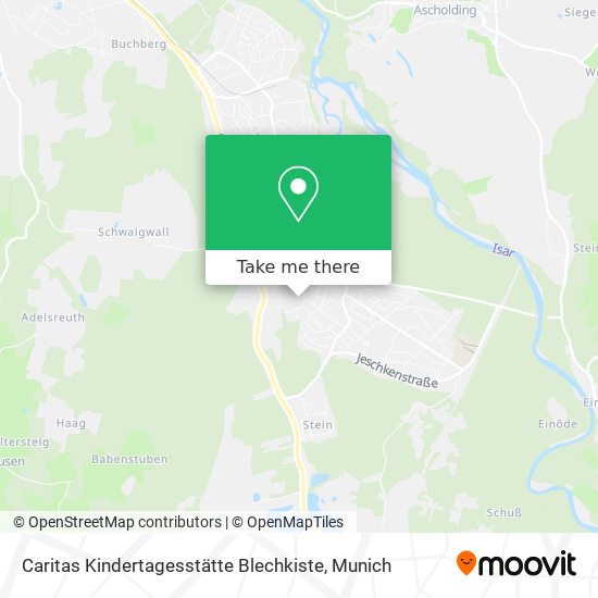 Caritas Kindertagesstätte Blechkiste map