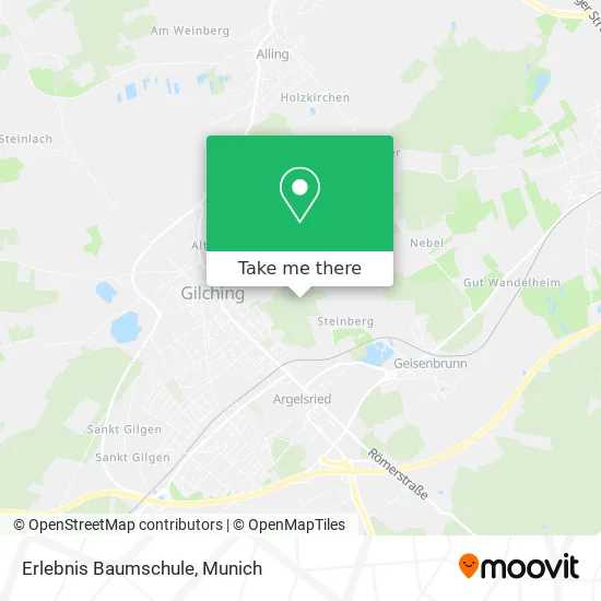 Карта Erlebnis Baumschule