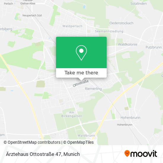 Ärztehaus Ottostraße 47 map