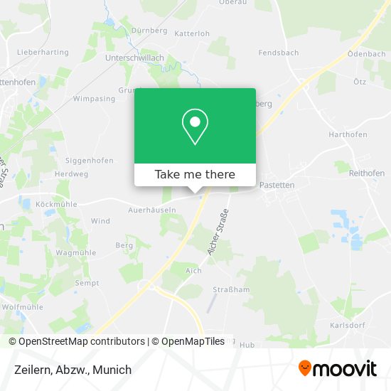 Zeilern, Abzw. map