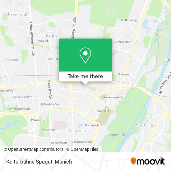 Kulturbühne Spagat map