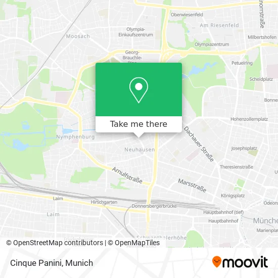 Карта Cinque Panini