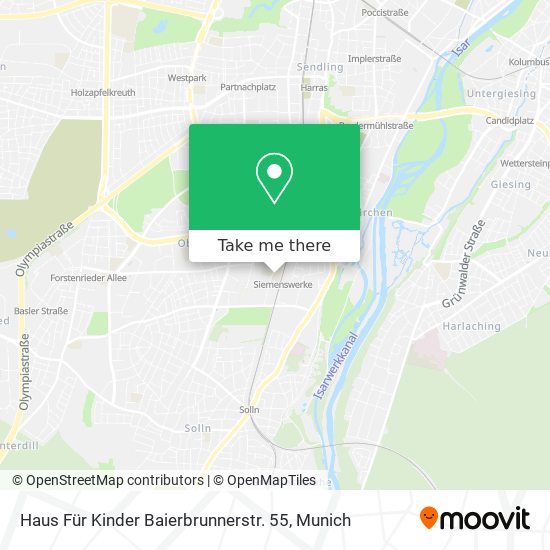 Haus Für Kinder Baierbrunnerstr. 55 map