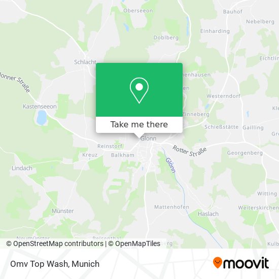 Omv Top Wash map