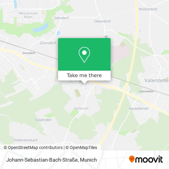 Johann-Sebastian-Bach-Straße map