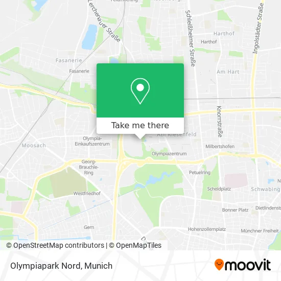 Карта Olympiapark Nord