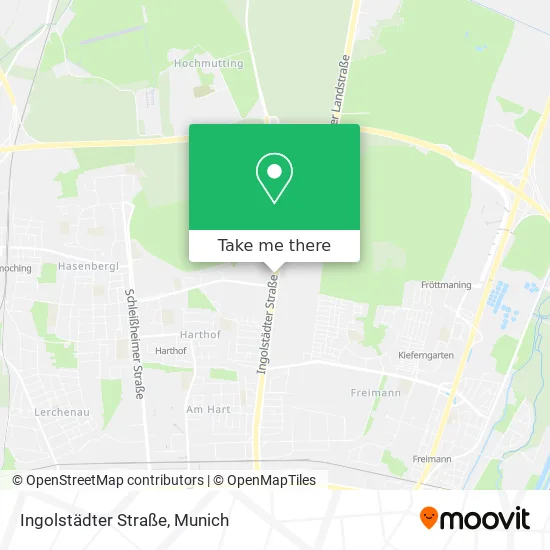 Карта Ingolstädter Straße