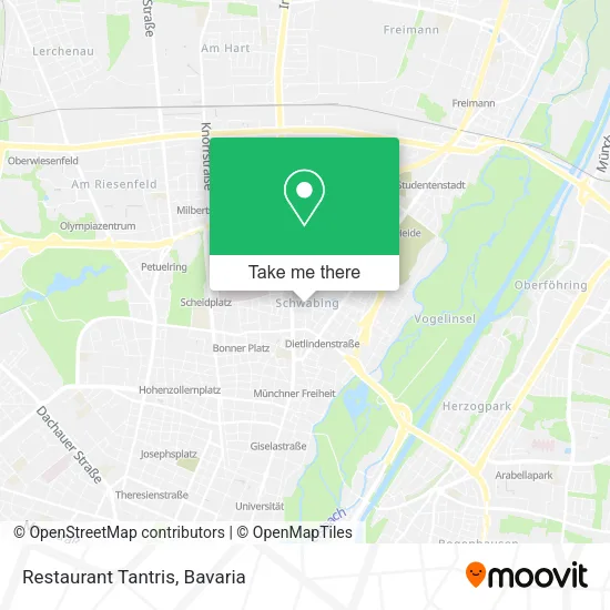 Карта Restaurant Tantris