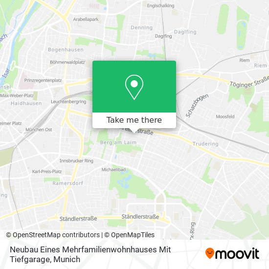 Neubau Eines Mehrfamilienwohnhauses Mit Tiefgarage map