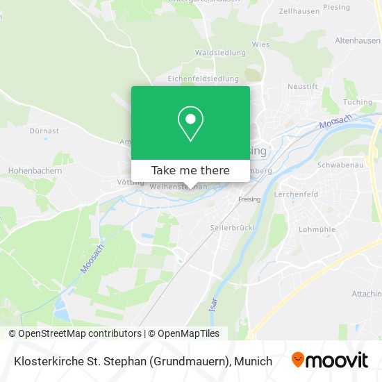 Klosterkirche St. Stephan (Grundmauern) map