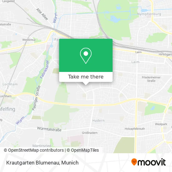 Карта Krautgarten Blumenau