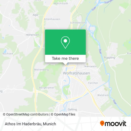 Athos Im Haderbräu map