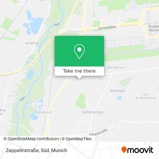 Zeppelinstraße, Süd map