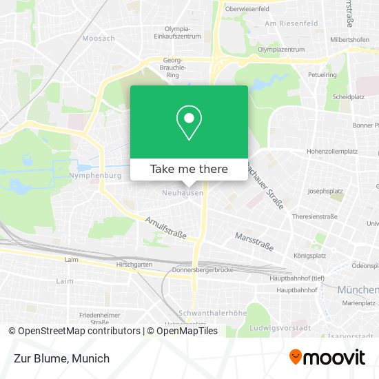 Zur Blume map