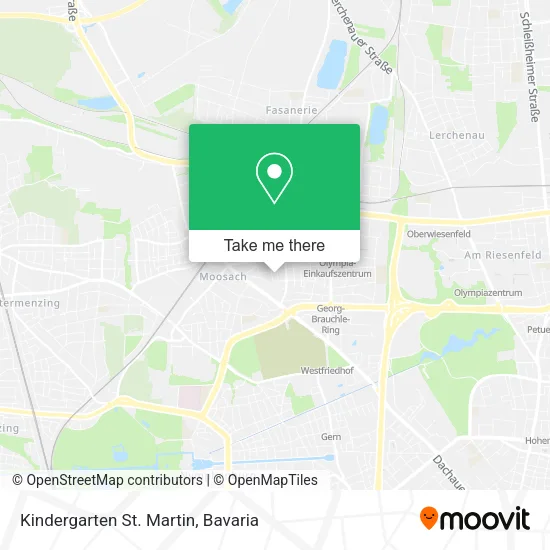 Карта Kindergarten St. Martin