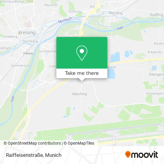 Карта Raiffeisenstraße