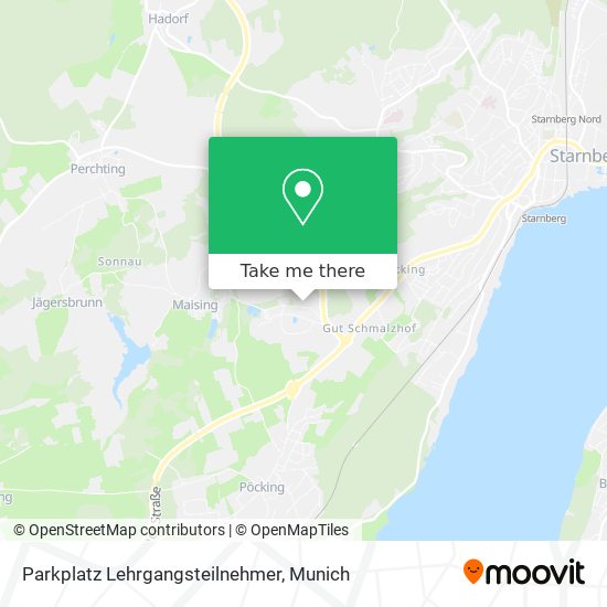 Parkplatz Lehrgangsteilnehmer map