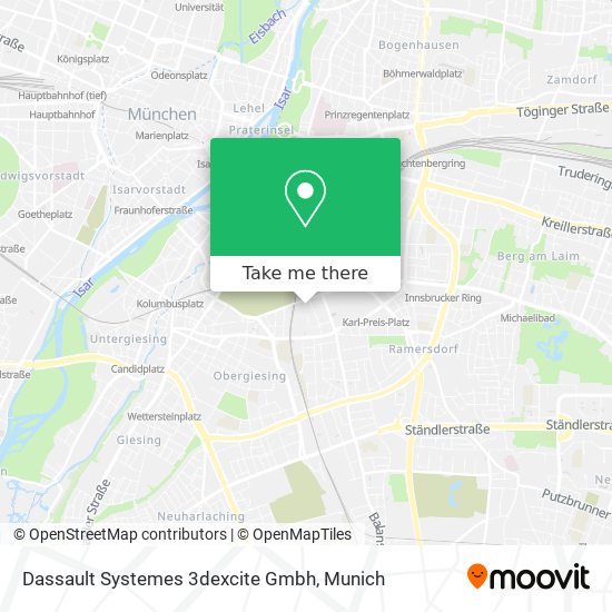 Dassault Systemes 3dexcite Gmbh map