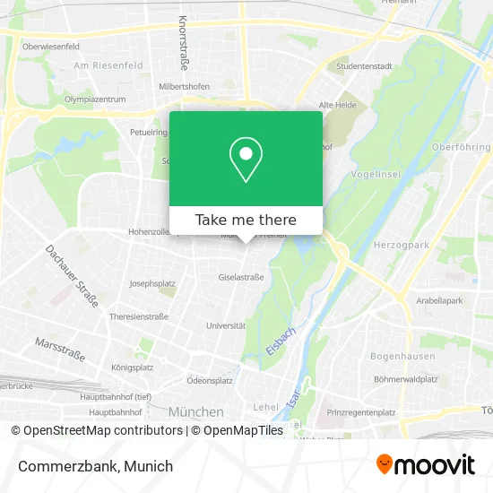 Карта Commerzbank