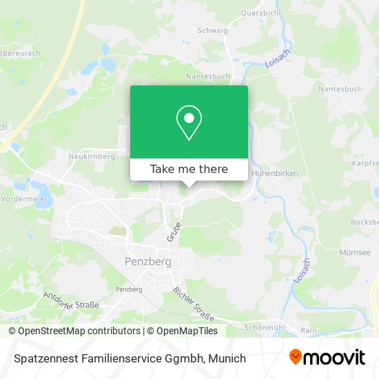 Spatzennest Familienservice Ggmbh map