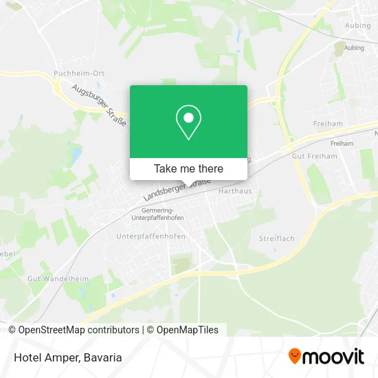 Карта Hotel Amper