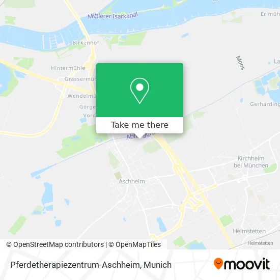 Карта Pferdetherapiezentrum-Aschheim