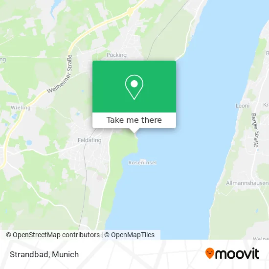 Карта Strandbad